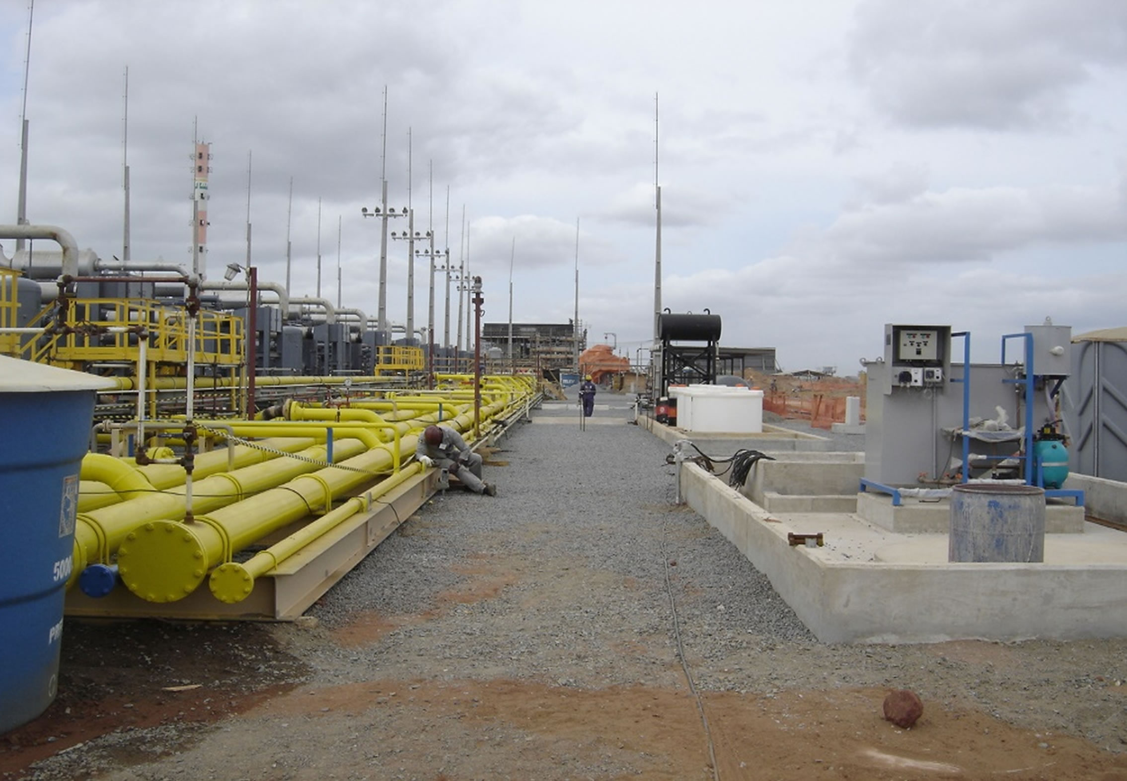 ESTAÇÃO DE COMPRESSORES CACIMBAS